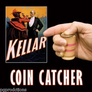 KELLAR COIN CATCHER Metal Misers Dream Money Producer Gimmick Half Dollar 0,50  - Bild 1 von 5
