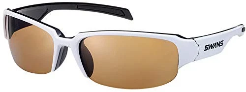 Occhiali da sole sportivi polarizzati SWANS Golf Walk GW-3707 bianco/nero spe... - Immagine 1 di 1