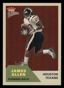 2002 Fleer Platinum Finish #17 James Allen /100 - Picture 1 of 2