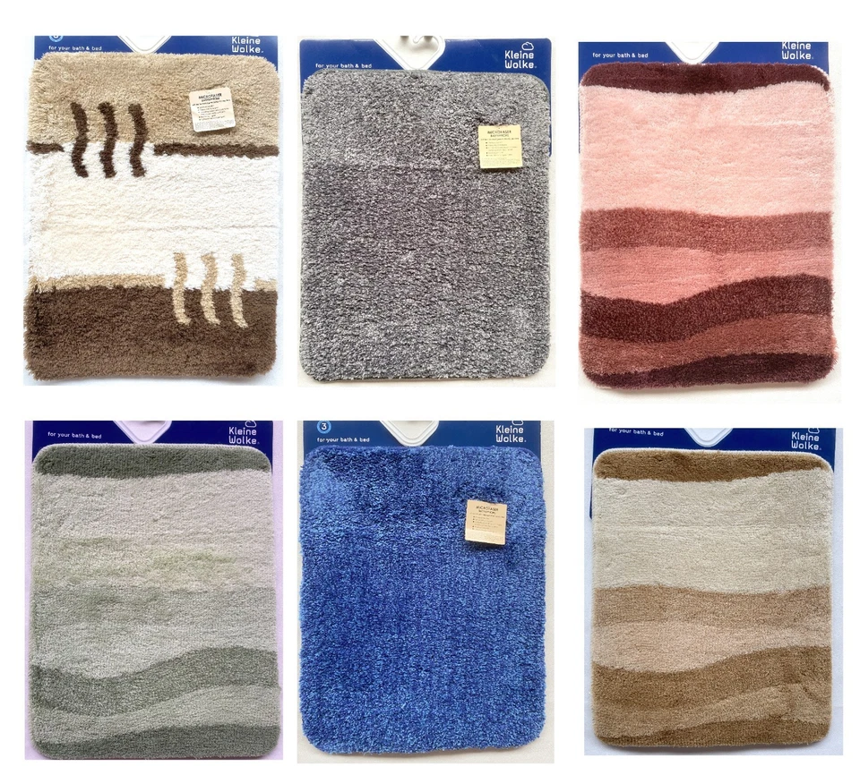 Kleine Wolke Badteppich Badvorleger Microfaser 50 x 60cm Badematte Teppich - Bild 1 von 1