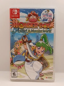 Wonder Boy: Asha in Monster World - Nintendo Switch - New/Sealed - Picture 1 of 4