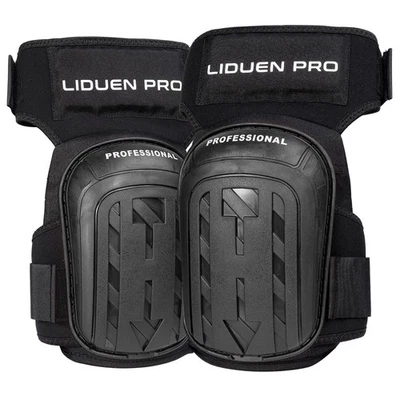 Rodilleras para trabajo - Rodilleras de gel de alta resistencia con acolchado de espuma de alta densidad a... Foto 1 de 4