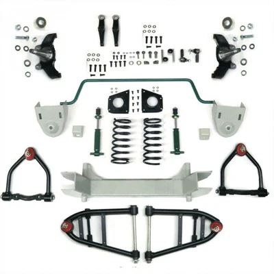 Mustang II 2 IFS Front End Kit para 48 y Ealier Hudson Etapa 2 Husillo Estándar Foto 1 de 2