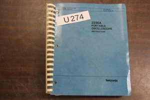 TEKTRONIX 2236A SERVICE MANUAL PORTABLE OSZILLOSKOP 070-7685-00 # U274 sty - Bild 1 von 6