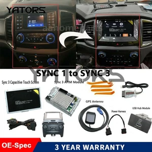SYNC 1 to SYNC 3 Upgrade Kit 3.4V Carplay APIM Module 4" TO 8" for Ford Ranger - Picture 1 of 13