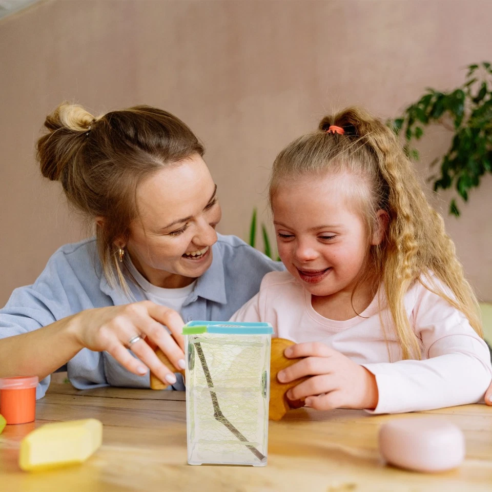  Boîte Escargot Boite Pour Réservoir De Tortue Grattoir À Aquarium - Photo 1/4
