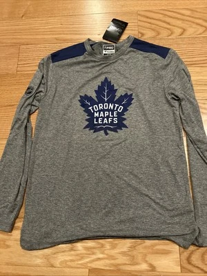 Camiseta Manga Larga Fanatics Toronto Maple Leafs Auténtica Pro Rink Tech Talla M Foto 1 de 4