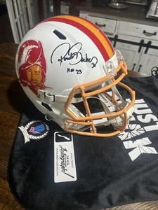 Von Ronde Barber signierter Tampa Bay Buccaneers F/S Flash Speed Helm - Beckett W Holo - Bild 1 von 10