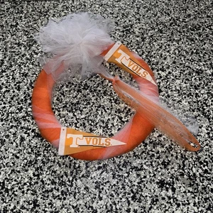 Tn Vol Wreath 7x7" Tennessee Volunteers Football Basketball Fan (34) - Bild 1 von 2