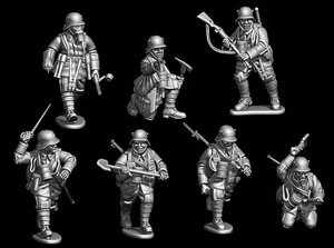 Sturmtruppe alemán Primera Guerra Mundial 28 mm con escuadrón CCW - Imagen 1 de 1