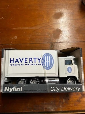Camión de reparto vintage Nylint City Havertys acero publicidad ver fotos******^ Foto 1 de 2