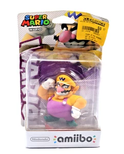Wario Amiibo Nintendo Super Mario Bros. Versione USA su scheda nuova *SCATOLA DANNEGGIATA* - Foto 1 di 10