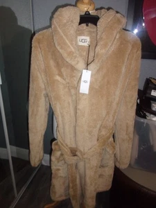 Bata con capucha Ugg Aarti tostada talla XL - Imagen 1 de 3