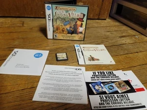 Professor Layton and the Curious Village Nintendo DS 2006 Komplett Videospiel - Bild 1 von 8