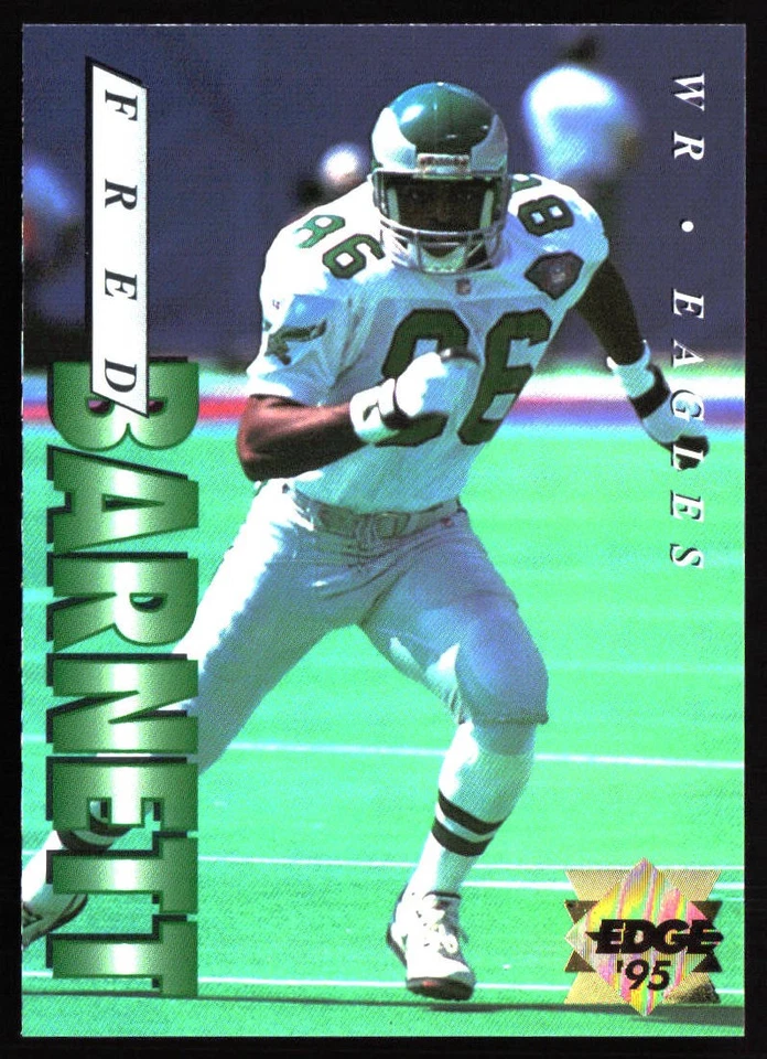 1995 Collector's Edge #153 Fred Barnett Gold Logo - Image 1 of 2