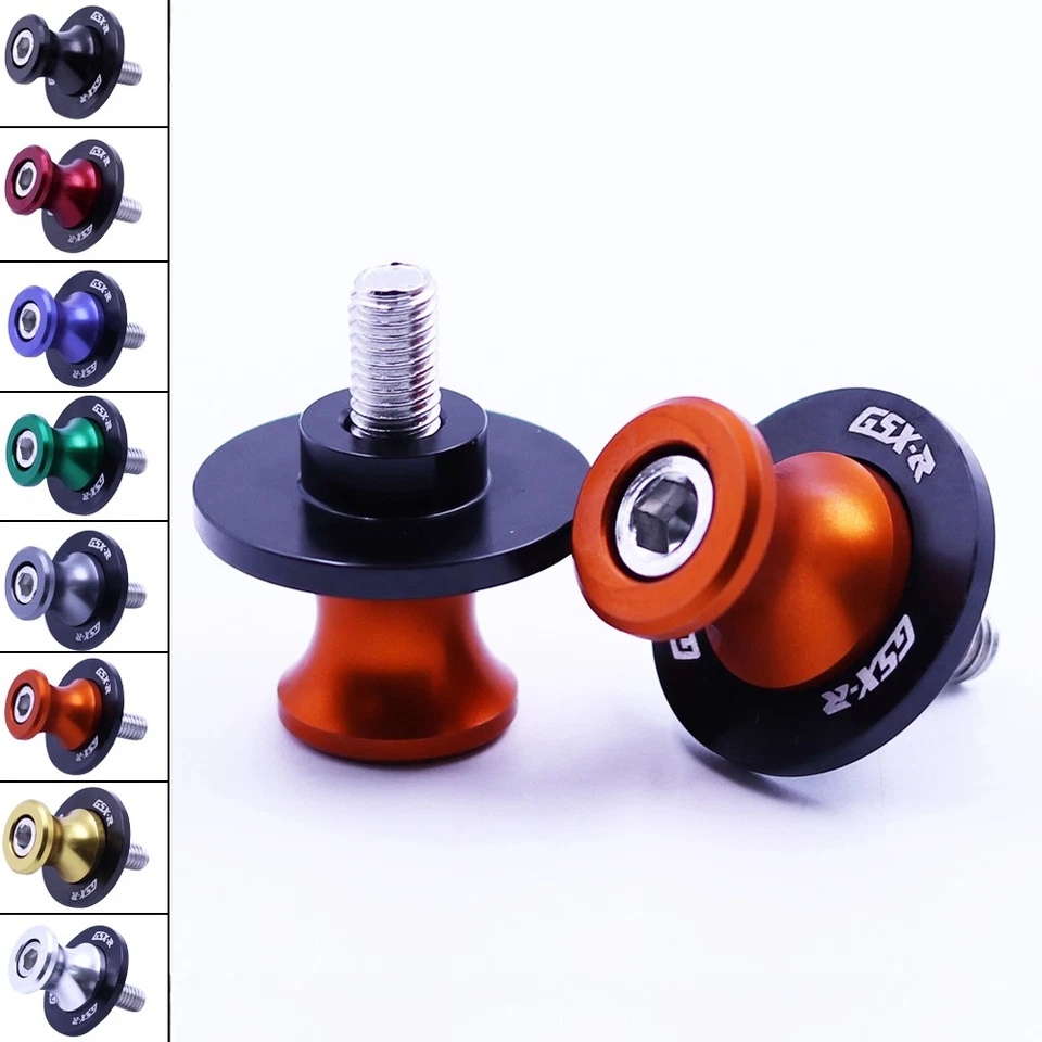 Para Suzuki GSXR 125/150/600/750/1000 M8 CNC basculante carretes deslizadores tornillos de pie Foto 1 de 1