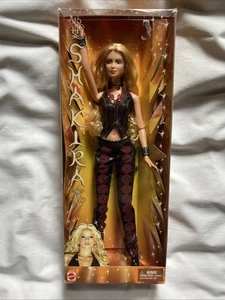 Muñeca Shakira de cuero negro Mattel #B4534 2002 - Imagen 1 de 3