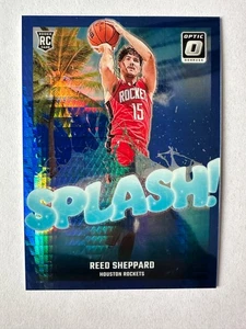 2024-25 Donruss Optic Reed Sheppard (RC) - Splash Green Hyper Blue /175 - Bild 1 von 11