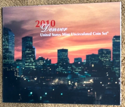 2010-D-U.S. Uncirculated Coin Set, Inc. Nat. Parks Quarters & President $1 Coins - Image 1 of 4