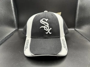  Gorra '47 Twins Chicago White Sox blanco y negro, gancho y lazo bordado - Imagen 1 de 12