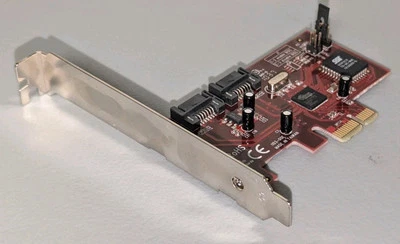 Rosewill SATA II RAID 5 PCIe 2-Port Controller Card I103-00E – High-Performance  - Image 1 of 3