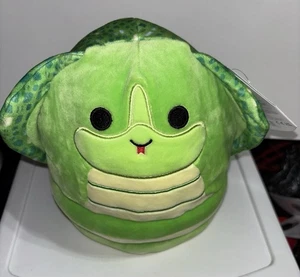 Squishmallow Pierre Snake 8" Green Cobra Serpent Stuffed 2022 - Picture 1 of 6