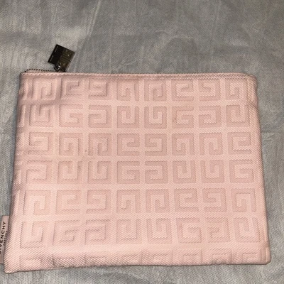 Bolsa de cosméticos GIVENCHY PARFUMS rosa con estampado de logotipo Foto 1 de 4