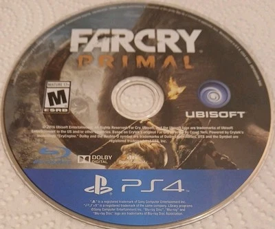 Far Cry Primal (Sony PlayStation PS4) Disc Only  - Image 1 of 2