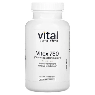 Vitex 750, 750 mg, 120 Vegan Capsules - Image 1 of 2