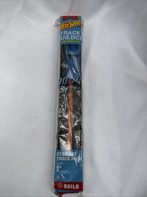 Hot Wheels TRACK BUILDER UNLIMITED STRAIGHT TRACK 90CM/3FT+ BLACK NEW - Image 1 of 2