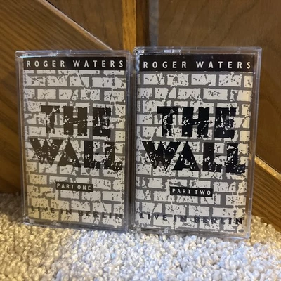 Roger Waters The Wall Live In Berlin 2 Cassette Tape Set 1990 Part 1 & 2 - Image 1 of 4