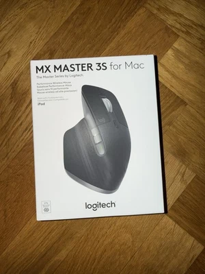 Logitech MX Master 3S for Mac – kabellose Maus (Neu in OVP, Schwarz, Bluetooth) - Bild 1 von 3