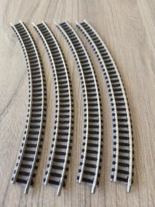 4 X Fleischmann N Guage 9125 Profi Track Curves 2nd Radius 225.6mm - Picture 1 of 3