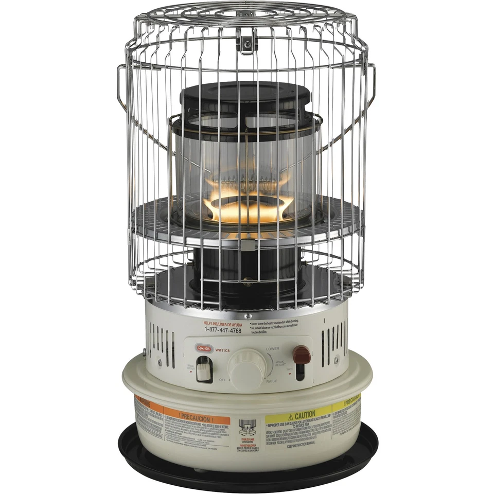 Dyna-Glo Delux Kerosene Convection Heater, 10,500 BTU, Model# WK11C8 - Image 1 of 4