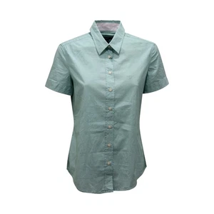 N2354 CAMICIA DONNA GANT WOMAN SHORT SLEEVES SHIRT - Picture 1 of 4