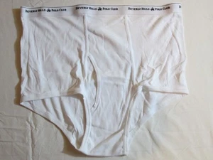 Nuevo sin etiquetas Lote Conjunto 2 Beverly Hills Polo Club Para hombres Blanco Jockey Pantalones Cortos Ropa Interior 3XL - Imagen 1 de 3