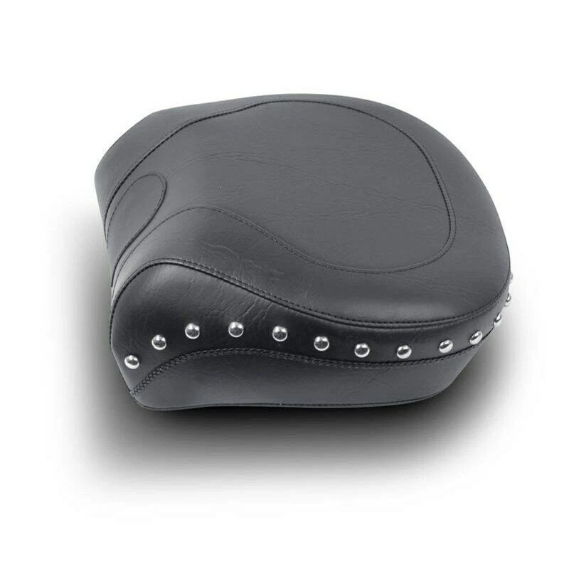 Asiento trasero Mustang 79486 ancho cromado con tachuelas solo para Harley 08-17 FLSTC FLSTS Foto 1 de 1
