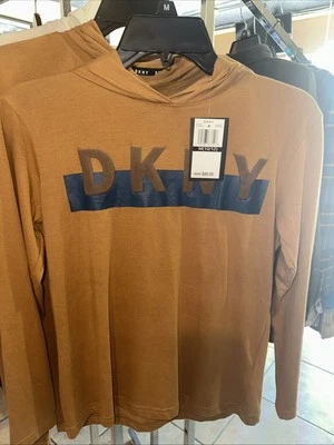 Camisa com capuz masculina juvenil DKNY - Imagem 1 de 3
