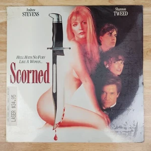 Scorned Laserdisc LD Movie Shannon Tweed Andrews Stevens Unrated Sealed - Foto 1 di 11