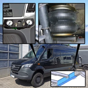 Luftfederung für MB Sprinter W907 Allrad 4x4 ab Bj. 2018 Basis-Kit Plus mit R. - Bild 1 von 7