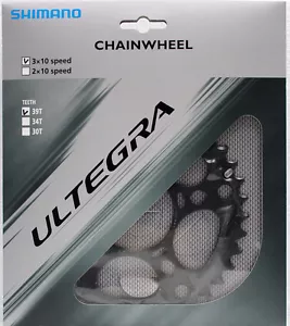 Shimano Ultegra FC-6703 Chainring 39T, 130mm BCD, Triple, Glossy Grey - Picture 1 of 1