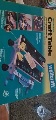 Mesa artesanal Wolfcraft Quick-Jaw # 6162 nueva en caja nunca usada Foto 1 de 4