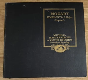MOZART Symphony In C Major Jupiter Victor Records 4 Records Vinyl - Picture 1 of 3