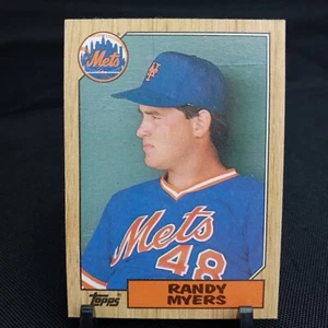 1987 Topps Baseball Card Randy Myers Rookie New York Mets #213 (1A590) - Picture 1 of 3