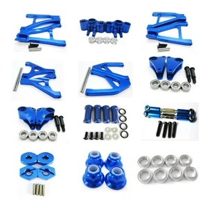 Aluminum Alloy metal Upgrade DIY parts NB-blue Fit For TRAXXAS 1/16 SLASH Rc Car - Picture 1 of 28