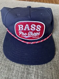 Bass Pro Shops  blue snap back hat - Picture 1 of 3