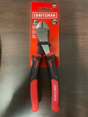 Nuevo Alicates de Corte Diagonal Craftsman 7" Herramientas Herrajes Suministros Taller Foto 1 de 2