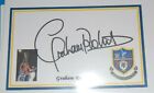 SPURS GRAHAM ROBERTS 1984 UEFA CUP WIN  SIGNED CARD 6X4 INCHES 2