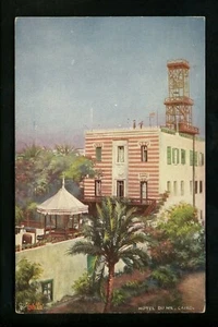 Tuck postcard Egypt Cairo Hotel Du Nil #7206 Oilette Vintage - Picture 1 of 2
