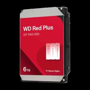 Western Digital WD 6TB Red Plus NAS SATA HDD Internal Hard Drive HDD-WD60EFPX - Picture 1 of 1